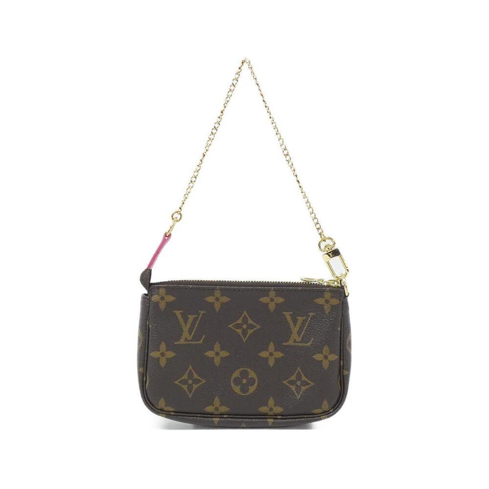 LOUIS VUITTON Authentic Brown Monogram Pochette Pouch - Picture 2 of 6